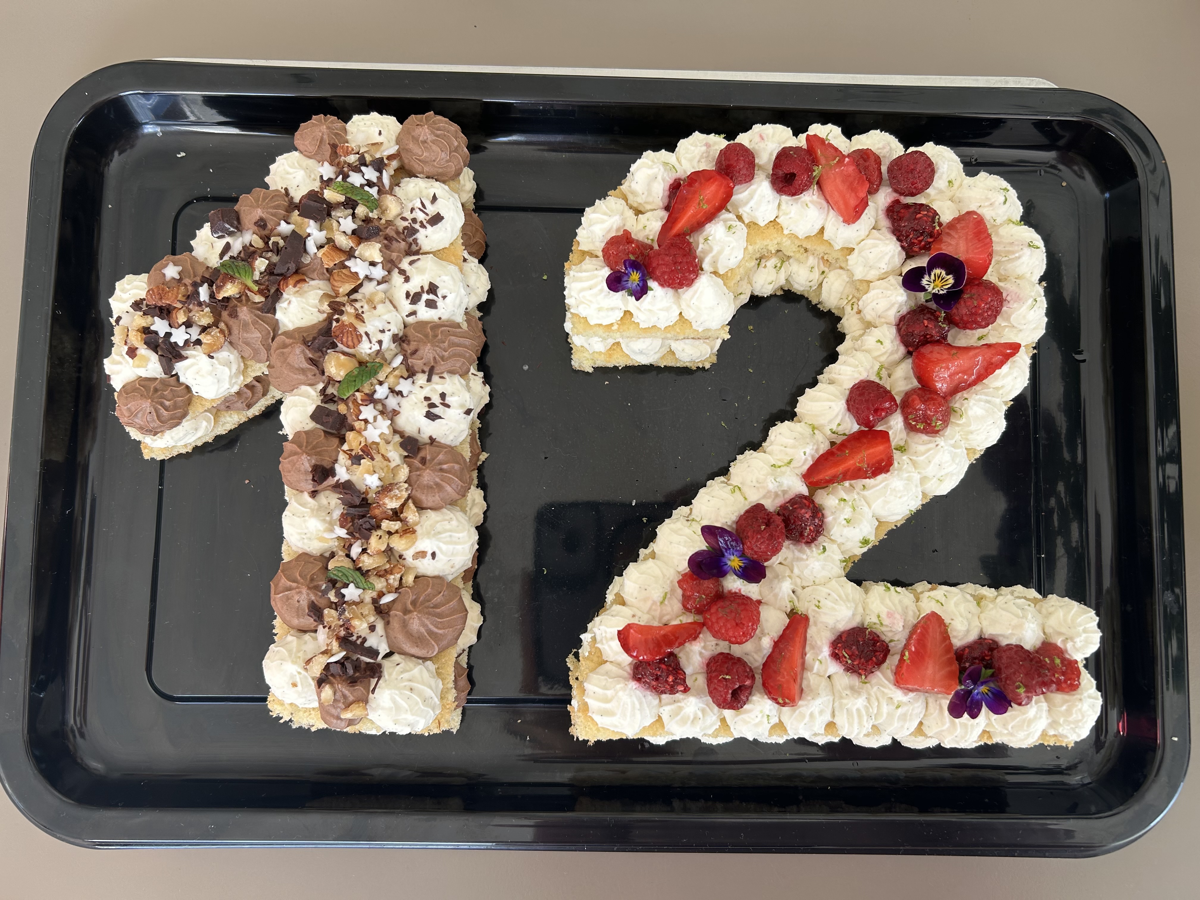 Number cake 12